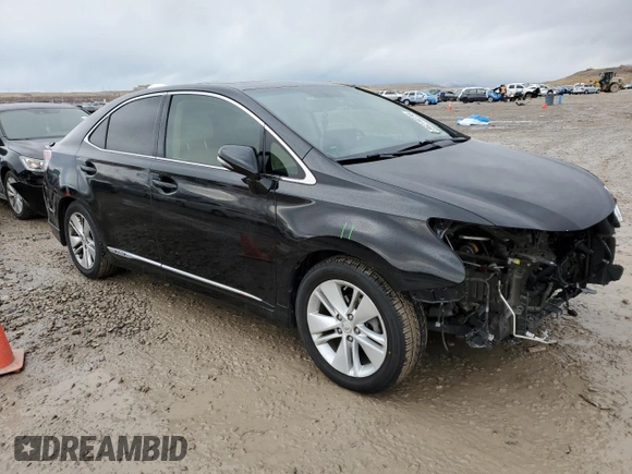 2010 Lexus HS 250h with VIN JTHBB1BA5A2006721, listed as a Copart auction lot 86219234 with 126,484 mi miles and Salvage Title. Bid and sale history available at DreamBid. Image 4.
