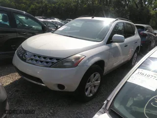2006 Nissan Murano SL with VIN JN8AZ08W36W513675, listed as a IAAI auction lot 35168279 with 187,333 mi miles. Bid and sale history available at carsss.com. Image 2.