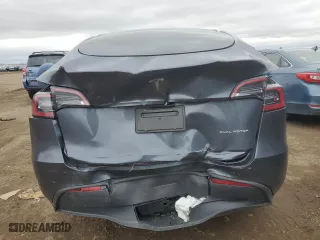 2023 Tesla Model Y Long Range with VIN 7SAYGDEE0PF864510, listed as a Copart auction lot 51259035 with 21,917 mi miles and Salvage Title. Bid and sale history available at carsss.com. Image 6.