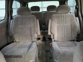 2002 Toyota Sienna LE with VIN 4T3ZF13C12U455861, listed as a Copart auction lot 80950914 with 250,830 mi miles and Salvage Title. Bid and sale history available at carsss.com. Image 10.
