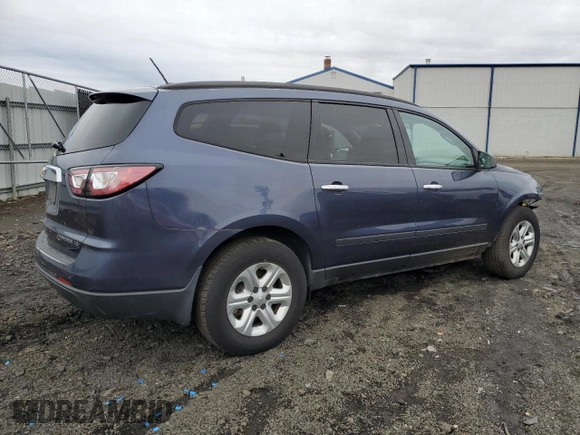 2013 Chevrolet Traverse LS with VIN 1GNKVFKD8DJ104255, listed as a Copart auction lot 84887014 with 111,454 mi miles and Salvage Title. Bid and sale history available at DreamBid. Image 3.