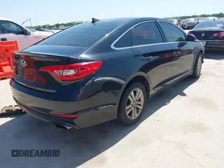 2016 Hyundai Sonata SE with VIN 5NPE24AF6GH275945, listed as a IAAI auction lot 42006239 with Not Provided miles and . Bid and sale history available at carsss.com. Image 4.