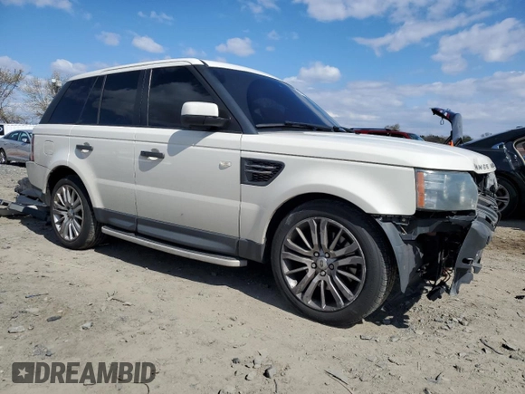 2010 Land Rover Range Rover Sport HSE LUX with VIN SALSK2D40AA233196, listed as a Copart auction lot 50667415 with 121,382 mi miles and Salvage Title. Bid and sale history available at carsss.com. Image 4.