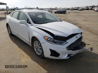 2019 Ford Fusion Hybrid SEL with VIN 3FA6P0MU1KR181007, listed as a Copart auction lot 40117743 with 0 mi miles. Bid and sale history available at carsss.com. Image 4.