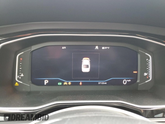 2019 Volkswagen Jetta SEL with VIN 3VWEB7BU7KM248770, listed as a Copart auction lot 41643745 with 37,125 mi miles and Salvage title. Bid and sale history available at DreamBid. Image 9.