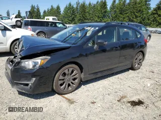 2015 Subaru Impreza Special Sports Premium z VIN JF1GPAY67FH289855, wystawiony jako Copart lot #58949045 z przebiegiem 122 701 mil mil oraz Szkoda całkowita • Salvage title. Historia ofert i sprzedaży dostępna na DreamBid. Obrazek 1.