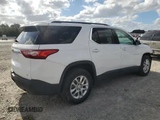 2021 Chevrolet Traverse LT Cloth with VIN 1GNERGKW7MJ219101, listed as a Copart auction lot 78355234 with 32,418 mi miles and Salvage Title. Bid and sale history available at carsss.com. Image 3.