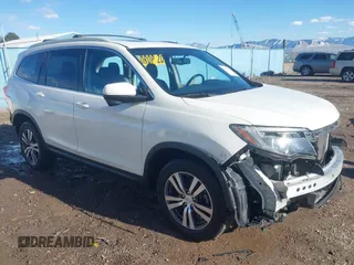 2018 Honda Pilot EX-L with VIN 5FNYF6H57JB008572, listed as a IAAI auction lot 41724912 with 100,934 mi miles and . Bid and sale history available at DreamBid. Image 1.