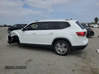 2019 Volkswagen Atlas SE with VIN 1V2WR2CA1KC603605, listed as a Copart auction lot 54623385 with 72,366 mi miles and Salvage title. Bid and sale history available at DreamBid. Image 2.