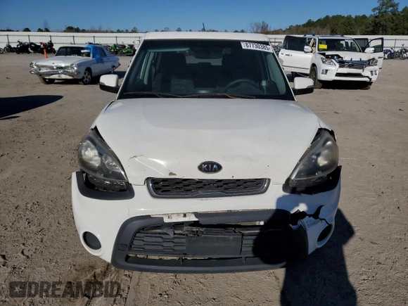 2012 Kia Soul + with VIN KNDJT2A69C7420099, listed as a Copart auction lot 87730385 with Not Provided miles and Salvage Title. Bid and sale history available at DreamBid. Image 5.