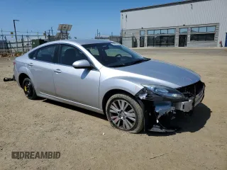 2012 Mazda 6 i Touring with VIN 1YVHZ8DH2C5M12963, listed as a Copart auction lot 60695835 with 100,200 mi miles and Salvage title. Bid and sale history available at DreamBid. Image 4.