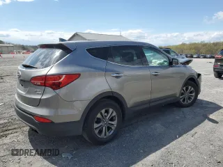 2016 Hyundai Santa Fe z VIN 5XYZTDLB5GG323838, wystawiony jako Copart lot #53261345 z przebiegiem 85 952 mil mil oraz Szkoda całkowita • Salvage title. Historia ofert i sprzedaży dostępna na DreamBid. Obrazek 3.