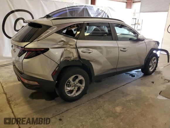 2023 Hyundai Tucson SEL with VIN 5NMJBCAE5PH195212, listed as a Copart auction lot 50311045 with 57,825 mi miles and Non Repairable. Bid and sale history available at DreamBid. Image 3.
