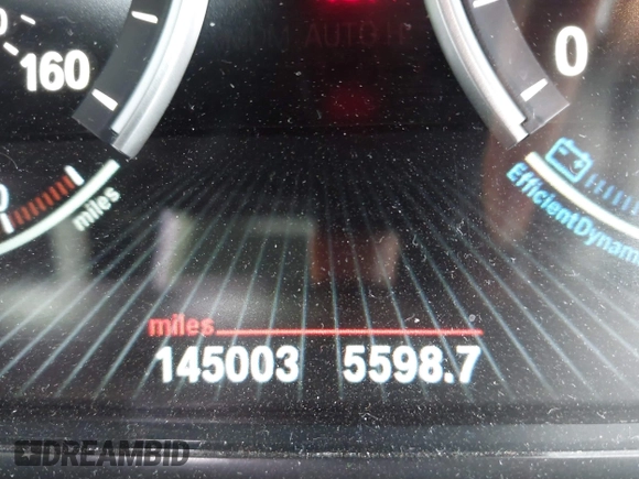 2014 BMW 5 Series 535i with VIN WBA5B1C59ED481781, listed as a IAAI auction lot 41486531 with 145,003 mi miles. Bid and sale history available at carsss.com. Image 15.