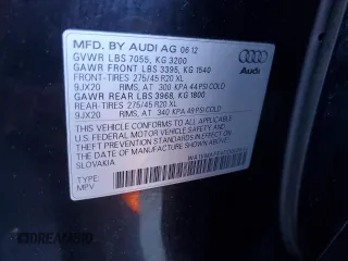 2013 Audi Q7 3.0L TDI Prestige with VIN WA1VMAFE4DD000644, listed as a Copart auction lot 78712424 with 132,230 mi miles and Clean Title. Bid and sale history available at carsss.com. Image 13.