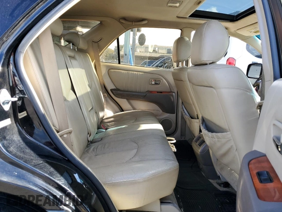 2003 Lexus RX 300 with VIN JTJHF10U130304398, listed as a Copart auction lot 78250014 with 295,955 mi miles and Salvage Title. Bid and sale history available at carsss.com. Image 10.
