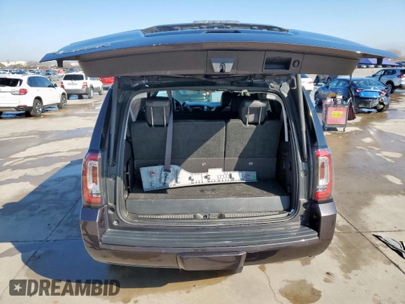 2017 GMC Yukon SLT with VIN 1GKS2BKC3HR122370, listed as a Copart auction lot 46254615 with 179,787 mi miles and Salvage Title. Bid and sale history available at carsss.com. Image 6.