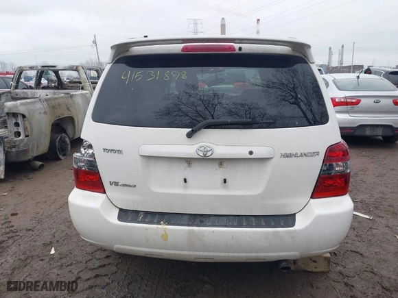 2007 Toyota Highlander w/3rd Row with VIN JTEEP21A170215574, listed as a IAAI auction lot 41531878 with 250,000 mi miles. Bid and sale history available at carsss.com. Image 16.
