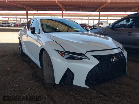 2021 Lexus IS 350 F Sport with VIN JTHGZ1B27M5046330, listed as a IAAI auction lot 42499850 with 39,484 mi miles and . Bid and sale history available at DreamBid. Image 1.