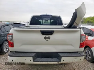 2024 Nissan Titan SV with VIN 1N6AA1ECXRN112621, listed as a Copart auction lot 47755875 with 9,298 mi miles and Salvage title. Bid and sale history available at DreamBid. Image 6.