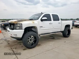 2013 Chevrolet Silverado 1500 LT with VIN 3GCPCSE07DG307564, listed as a Copart auction lot 53810695 with Not Provided miles and Salvage Title. Bid and sale history available at DreamBid. Image 1.