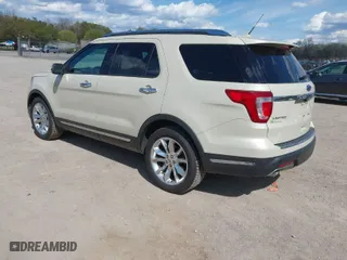 2018 Ford Explorer Limited with VIN 1FM5K7F89JGB84669, listed as a IAAI auction lot 41880507 with 93,941 mi miles. Bid and sale history available at carsss.com. Image 3.