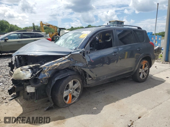2007 Toyota RAV4 Sport with VIN JTMBK32V676011704, listed as a Copart auction lot 62836445 with Not provided miles and Salvage title. Bid and sale history available at DreamBid. Image 1.