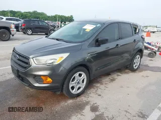 2017 Ford Escape S with VIN 1FMCU0F74HUC02295, listed as a IAAI auction lot 42365994 with 89,163 mi miles and . Bid and sale history available at DreamBid. Image 2.