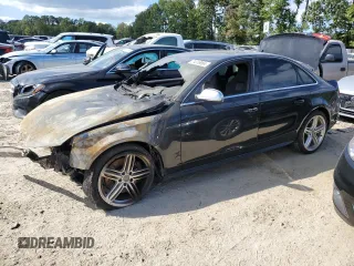 2013 Audi S4 Premium Plus with VIN WAUBGAFL9DA102972, listed as a Copart auction lot 74318964 with 0 mi miles and Salvage Title. Bid and sale history available at carsss.com. Image 1.