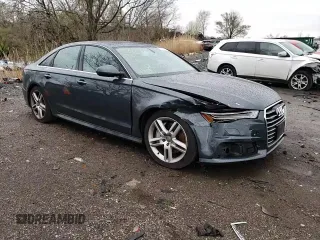 2016 Audi A6 3.0T Premium Plus with VIN WAUFGAFC5GN017920, listed as a Copart auction lot 45958543 with 36,223 mi miles. Bid and sale history available at carsss.com. Image 11.