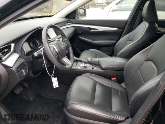 2019 Infiniti QX50 LUXE with VIN 3PCAJ5M3XKF127023, listed as a Copart auction lot 48403433 with 50,263 mi miles. Bid and sale history available at carsss.com. Image 7.
