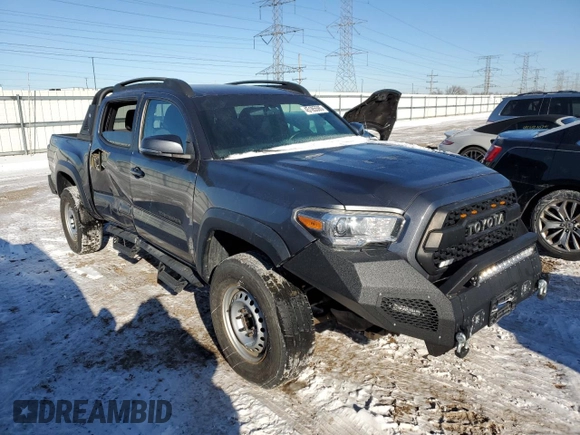 2017 Toyota Tacoma SR5 with VIN 3TMCZ5AN9HM105204, listed as a Copart auction lot 45185595 with 79,920 mi miles and Salvage Title. Bid and sale history available at DreamBid. Image 4.