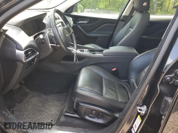 2018 Jaguar F-Pace 30t Prestige with VIN SADCK2GX6JA202895, listed as a Copart auction lot 60960074 with 72,674 mi miles and Clean title. Bid and sale history available at DreamBid. Image 7.