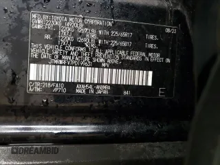 2023 Toyota RAV4 Hybrid XLE with VIN JTMRWRFV7PD199631, listed as a Copart auction lot 46298135 with 12,655 mi miles and Salvage Title. Bid and sale history available at carsss.com. Image 12.