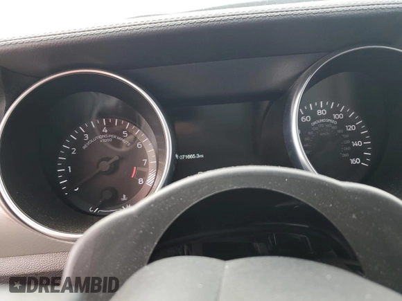 2022 Ford Mustang GT with VIN 1FA6P8CF1N5136952, listed as a Copart auction lot 53072855 with 71,665 mi miles and Salvage title. Bid and sale history available at DreamBid. Image 9.