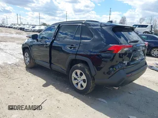 2020 Toyota RAV4 LE with VIN 2T3H1RFV5LW075011, listed as a IAAI auction lot 41865056 with 134,482 mi miles and . Bid and sale history available at DreamBid. Image 3.