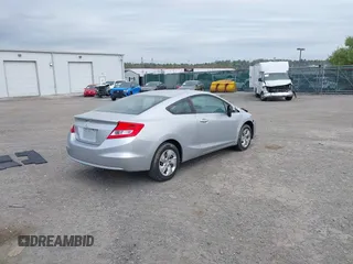 2013 Honda Civic Cpe LX with VIN 2HGFG3B58DH519509, listed as a IAAI auction lot 42056018 with 80,453 mi miles. Bid and sale history available at carsss.com. Image 4.