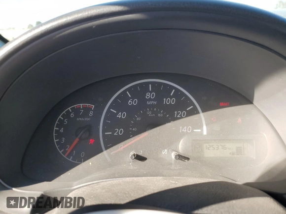 2014 Nissan Versa SV with VIN 3N1CN7AP1EL831667, listed as a Copart auction lot 48703665 with 125,376 mi miles and Salvage Title. Bid and sale history available at DreamBid. Image 9.