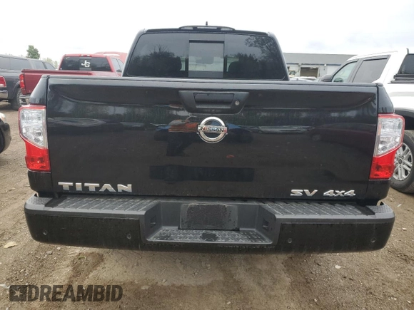 2022 Nissan Titan SV with VIN 1N6AA1EC9NN103645, listed as a Copart auction lot 71943704 with 58,747 mi miles and Clean title. Bid and sale history available at DreamBid. Image 6.