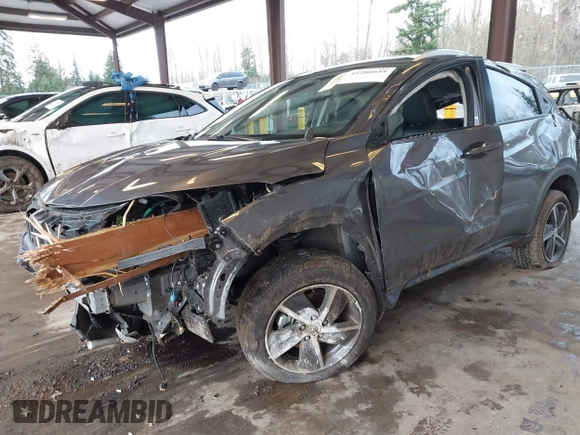 2022 Honda HR-V EX-L with VIN 3CZRU6H76NM731336, listed as a IAAI auction lot 41286654 with 29,759 mi miles. Bid and sale history available at carsss.com. Image 6.