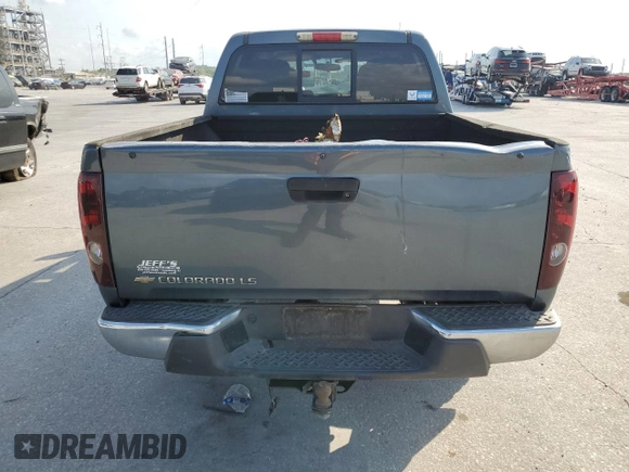 2006 Chevrolet Colorado 2LT z VIN 1GCDS136368184281, wystawiony jako Copart lot #57766975 z przebiegiem Nie podano mil oraz Szkoda całkowita • Salvage title. Historia ofert i sprzedaży dostępna na DreamBid. Obrazek 6.