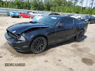 2013 Ford Mustang V6 with VIN 1ZVBP8AM8D5234008, listed as a Copart auction lot 57161925 with 185,018 mi miles and Salvage title. Bid and sale history available at DreamBid. Image 1.
