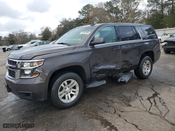 2016 Chevrolet Tahoe Commercial with VIN 1GNLCDEC8GR316001, listed as a Copart auction lot 42633985 with 90,388 mi miles and Salvage Title. Bid and sale history available at carsss.com. Image 1.