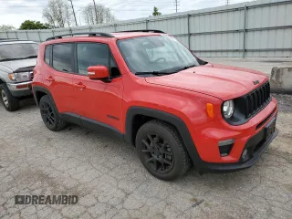 2020 Jeep Renegade Altitude with VIN ZACNJABB1LPL26831, listed as a Copart auction lot 48504324 with 30,462 mi miles and Salvage Title. Bid and sale history available at DreamBid. Image 4.