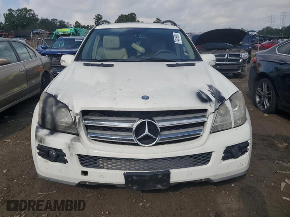 2007 Mercedes-Benz GL-Class with VIN 4JGBF71E07A191655, listed as a Copart auction lot 74016834 with 182,121 mi miles and Salvage Title. Bid and sale history available at carsss.com. Image 5.