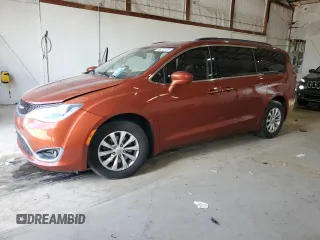 2018 Chrysler Pacifica Touring Plus with VIN 2C4RC1FG1JR354951, listed as a Copart auction lot 56212075 with 103,440 mi miles and Salvage title. Bid and sale history available at DreamBid. Image 1.