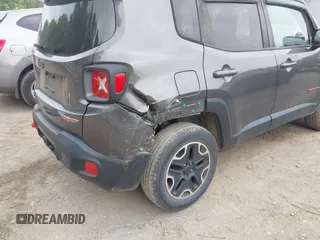 2017 Jeep Renegade Trailhawk с VIN ZACCJBCB0HPF64059, выставлен на аукционе IAAI как лот 42280420 с пробегом 152 936 миль миль и . История ставок и продаж доступна на DreamBid. Изображение 6.