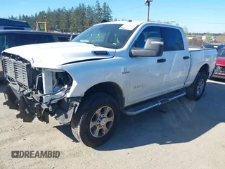 2024 Ram 2500 Lone Star with VIN 3C6UR5DL9RG303433, listed as a IAAI auction lot 42046073 with 32,264 mi miles. Bid and sale history available at carsss.com. Image 2.