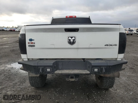 2013 Ram 2500 Laramie with VIN 3C6UR5NL6DG592293, listed as a Copart auction lot 82389574 with 189,313 mi miles and Salvage title. Bid and sale history available at DreamBid. Image 6.