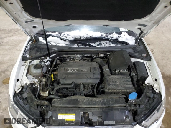 2018 Audi A3 Sedan Premium with VIN WAUB8GFF2J1015825, listed as a Copart auction lot 37130724 with 56,888 mi miles. Bid and sale history available at carsss.com. Image 11.